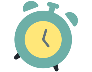 Illustration of an alarm clock