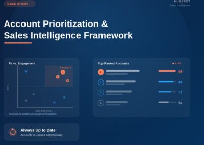 Account Prioritization & Sales Intelligence Framework